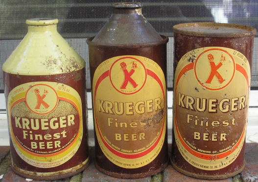 3 Krueger Beers.