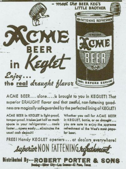 Acme keglet ad.