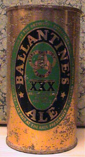 Front of Ballantine Ale.
