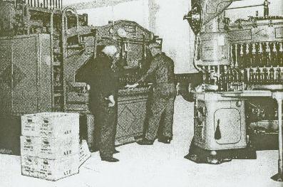 Croft bottling equipment 1935.