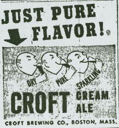 Croft lemon heads newspaper ad.