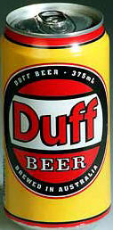 Duff beer.