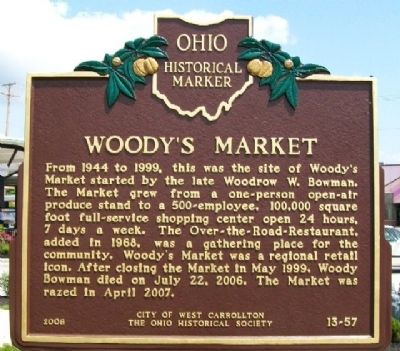 Woodys Historic Market.