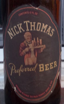 Nick Thomas butler label. 