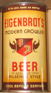 Eigenbrots Beer, indoor.
