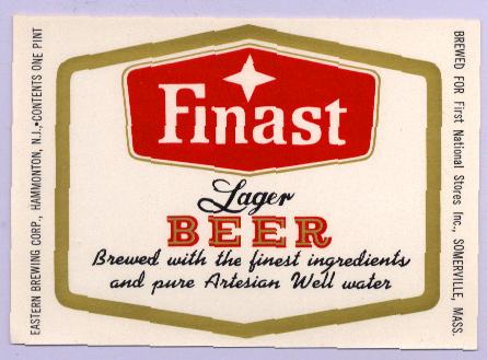 Finast Label.