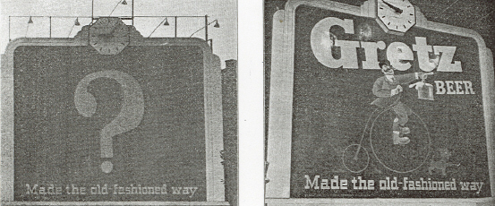 Gretz 1940 billboard.