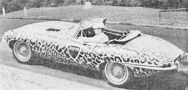 Jaguar car.