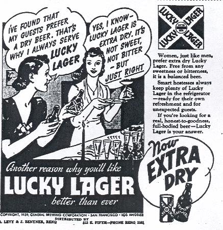 1939 Lucky ad.