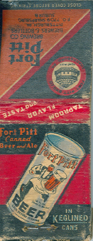 Fort Pitt matchbook.