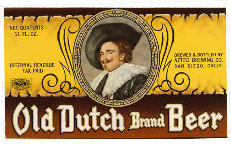 Old Dutch label.