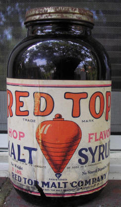 Red Top Malt bottle.