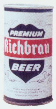 Richbrau white can.