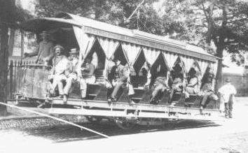 Richmond street car circa 1888, used with permission.