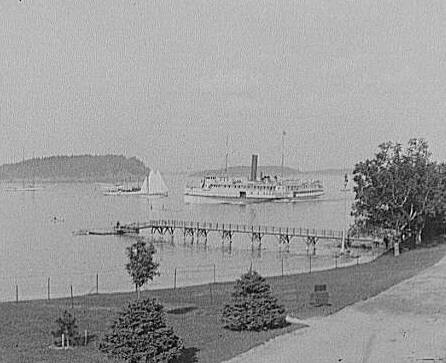 Frank Jones in harbor.