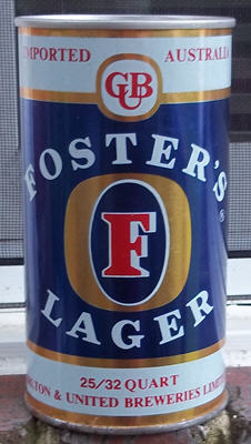 Fosters front.